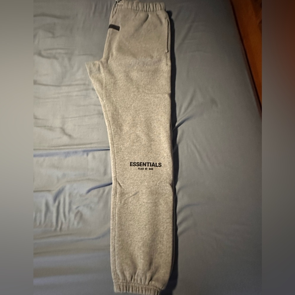 FOG essentials heather grey sweatpants